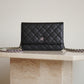 CHANEL WALLET ON CHAIN | BLACK