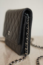 CHANEL WALLET ON CHAIN | BLACK
