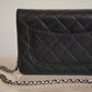 CHANEL WALLET ON CHAIN | BLACK