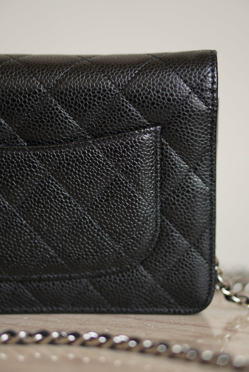 CHANEL WALLET ON CHAIN | BLACK