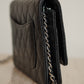 CHANEL WALLET ON CHAIN | BLACK