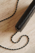 CHANEL WALLET ON CHAIN | BLACK