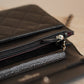 CHANEL WALLET ON CHAIN | BLACK