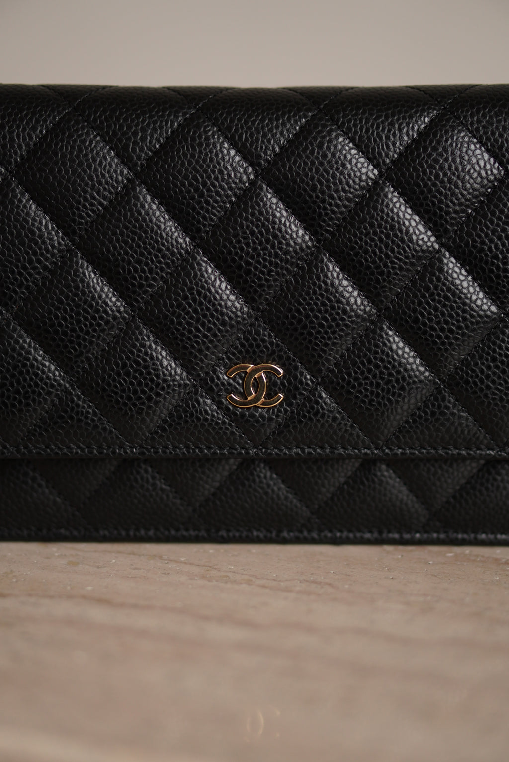 CHANEL WALLET ON CHAIN | BLACK