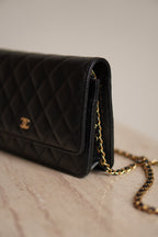 CHANEL WALLET ON CHAIN | BLACK