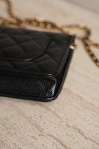 CHANEL WALLET ON CHAIN | BLACK