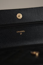 CHANEL WALLET ON CHAIN | BLACK