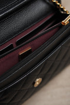 CHANEL WALLET ON CHAIN | BLACK