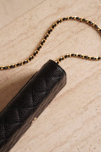 CHANEL WALLET ON CHAIN | BLACK