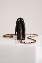 CHANEL WALLET ON CHAIN | BLACK