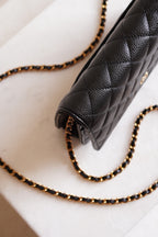 CHANEL WALLET ON CHAIN | BLACK