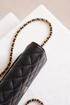 CHANEL WALLET ON CHAIN | BLACK
