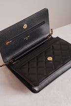 CHANEL WALLET ON CHAIN | BLACK