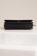 CHANEL WALLET ON CHAIN | BLACK