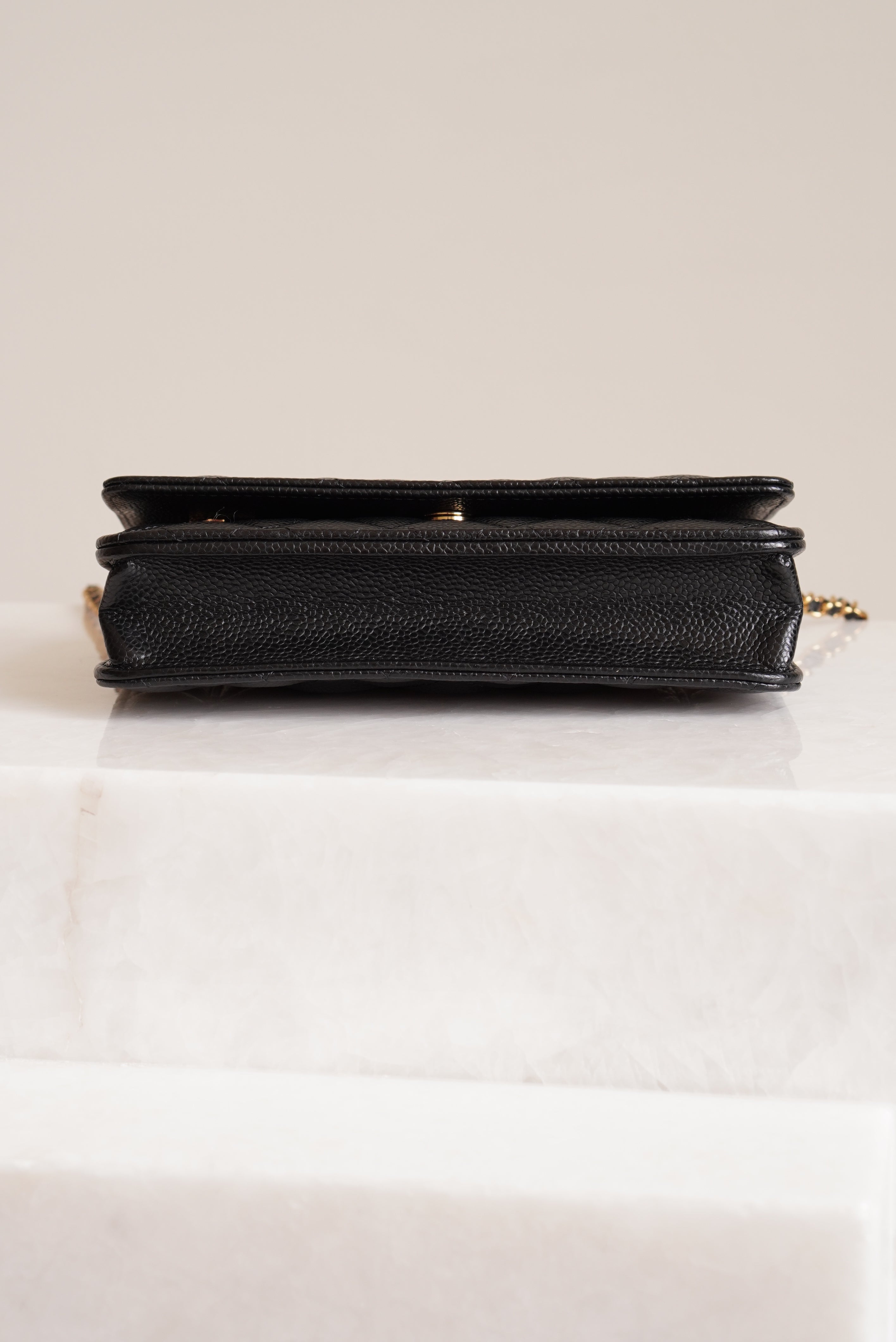 CHANEL WALLET ON CHAIN | BLACK