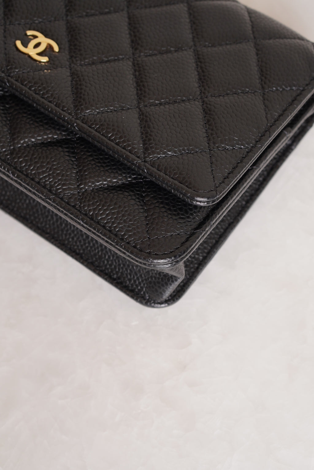 CHANEL WALLET ON CHAIN | BLACK