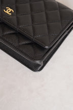CHANEL WALLET ON CHAIN | BLACK
