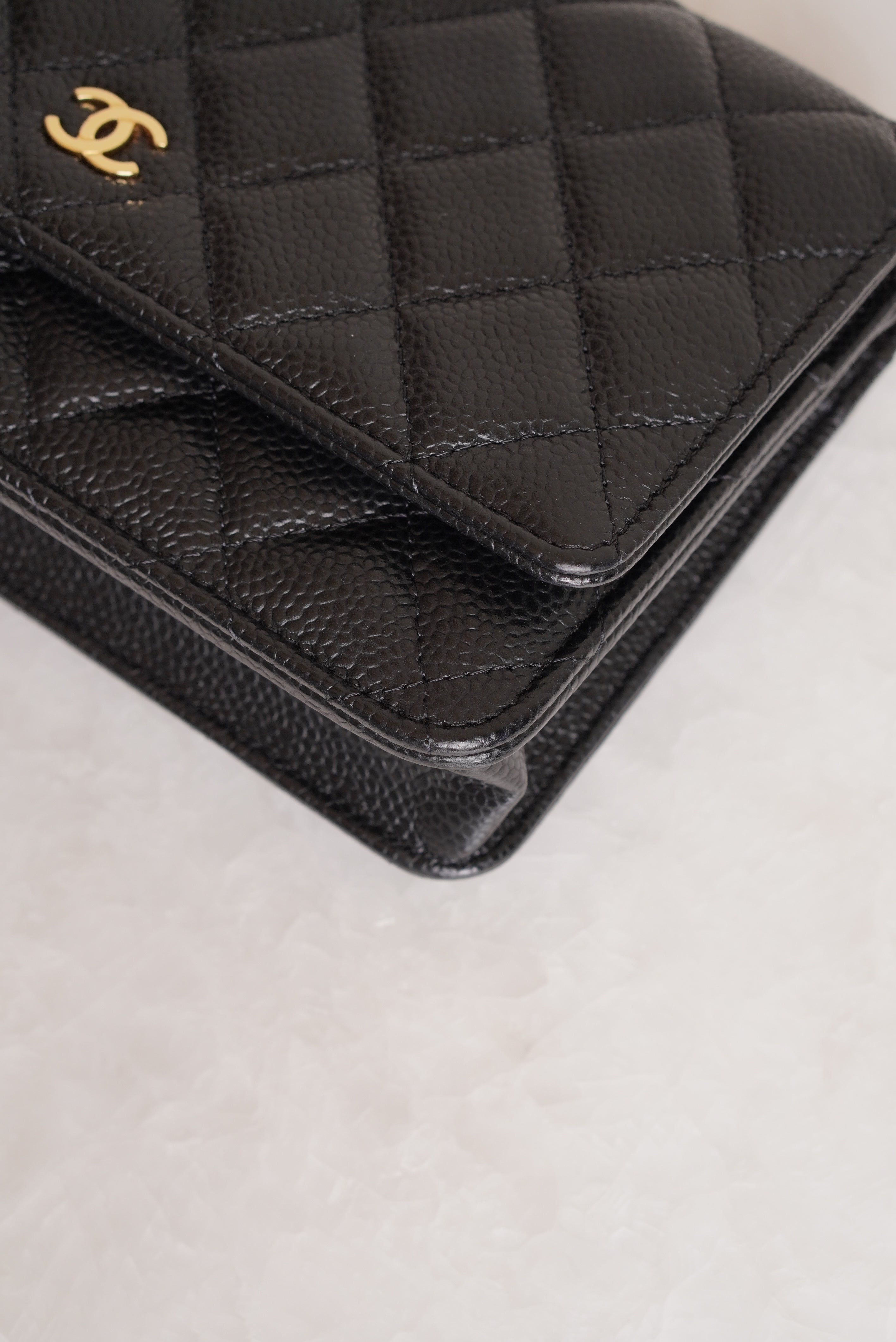 CHANEL WALLET ON CHAIN | BLACK