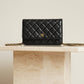 CHANEL WALLET ON CHAIN | BLACK