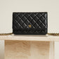 CHANEL WALLET ON CHAIN | BLACK
