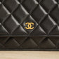 CHANEL WALLET ON CHAIN | BLACK