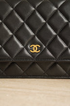 CHANEL WALLET ON CHAIN | BLACK