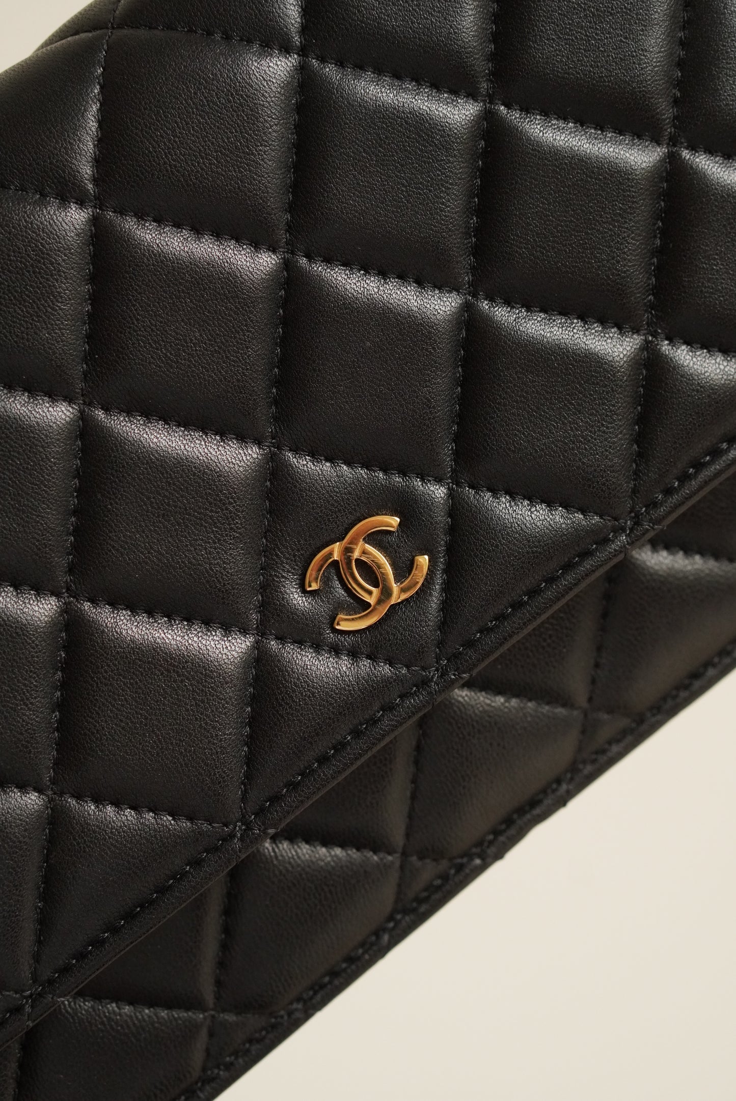CHANEL WALLET ON CHAIN | BLACK