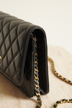 CHANEL WALLET ON CHAIN | BLACK