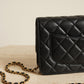 CHANEL WALLET ON CHAIN | BLACK