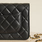 CHANEL WALLET ON CHAIN | BLACK
