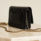 CHANEL WALLET ON CHAIN | BLACK
