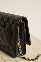 CHANEL WALLET ON CHAIN | BLACK
