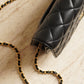 CHANEL WALLET ON CHAIN | BLACK