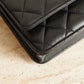 CHANEL WALLET ON CHAIN | BLACK