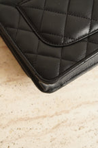 CHANEL WALLET ON CHAIN | BLACK
