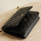 CHANEL WALLET ON CHAIN | BLACK