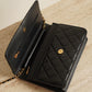 CHANEL WALLET ON CHAIN | BLACK