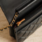 CHANEL WALLET ON CHAIN | BLACK