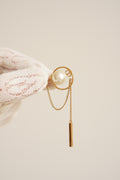 DIOR PEARL TRIBAL EARRINGS