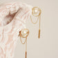 DIOR PEARL TRIBAL EARRINGS