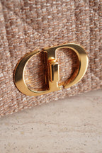 DIOR CARO MEDIUM TWEED | BEIGE
