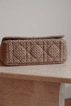 DIOR CARO MEDIUM TWEED | BEIGE