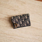 DIOR SADDLE BLOOM CARD HOLDER