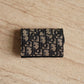 DIOR SADDLE BLOOM CARD HOLDER