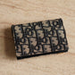 DIOR SADDLE BLOOM CARD HOLDER