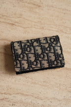 DIOR SADDLE BLOOM CARD HOLDER