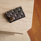 DIOR SADDLE BLOOM CARD HOLDER