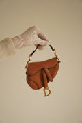 DIOR SADDLE MICRO | BROWN