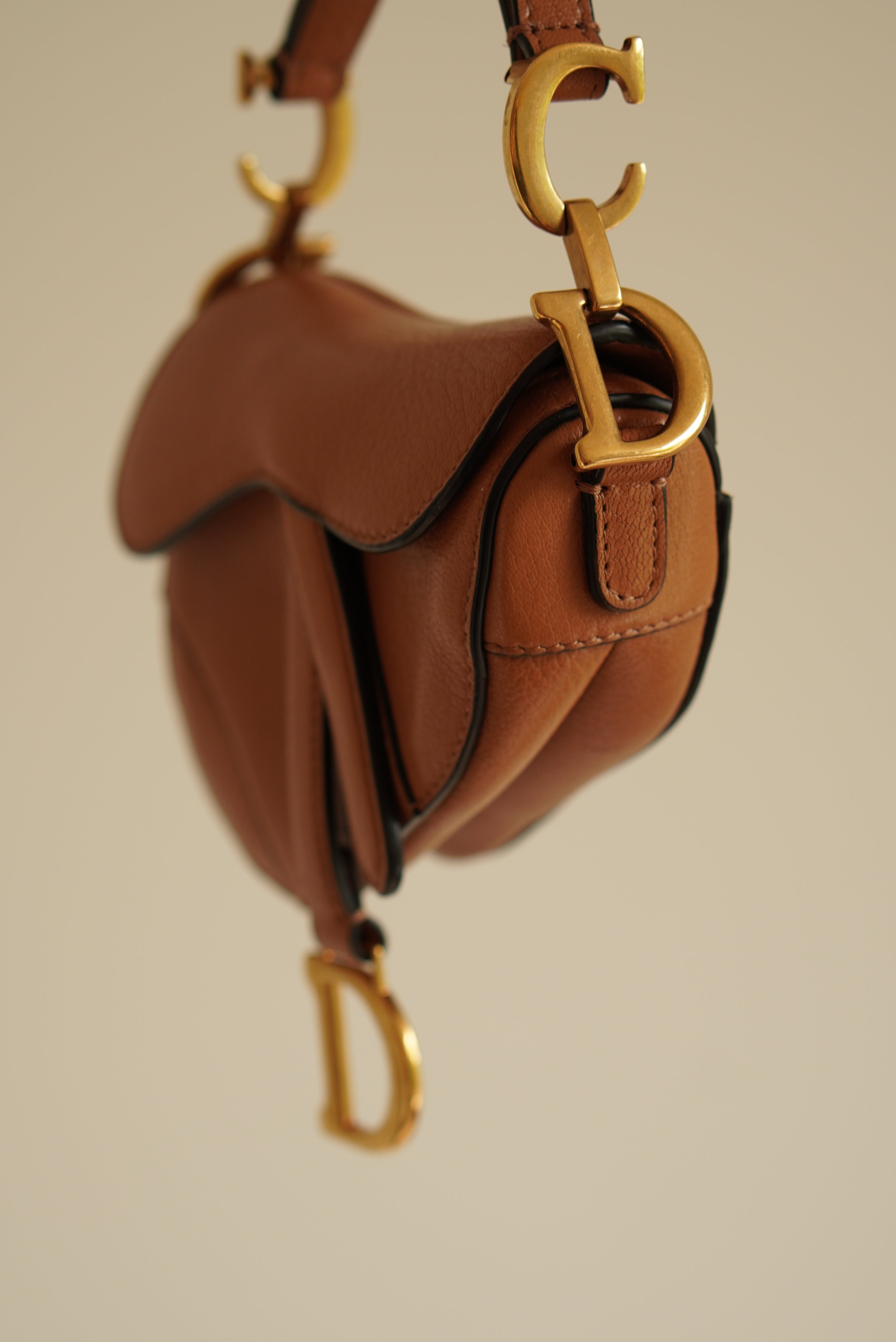 DIOR SADDLE MICRO | BROWN