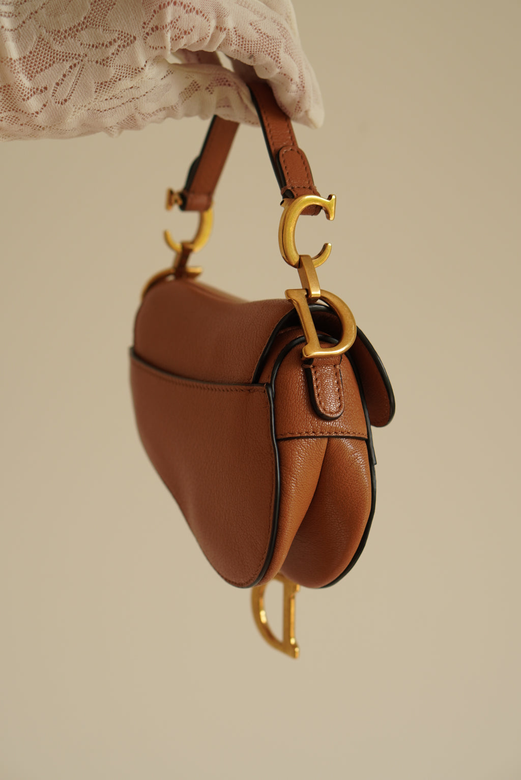 DIOR SADDLE MICRO | BROWN